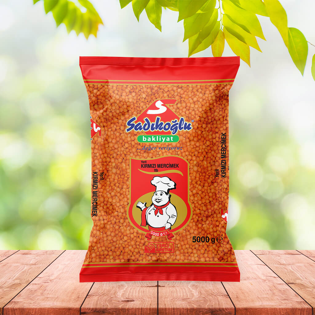Sadıkoğlu Kırmızı Mercimek (FTB) 5Kg